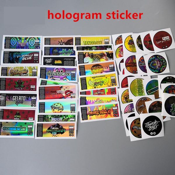 

labels herb with gram flavor dry hologram tin can container only for 3.5 60ml stickers sticker of smartbud and pressitin xhlight sqbll