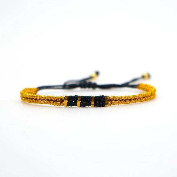 

go2boho браслет женщины мужчины украшения pulseira mujer браслеты homme золотой rope регулируемый ручной моды плетеный woven armband, Golden;silver