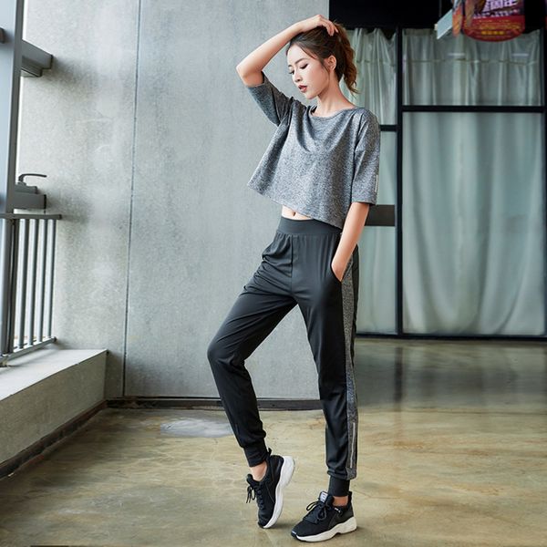 

new suit women's sports fitness two-piece sports fitness yoga pants yoga pants sportswear 4qsqu