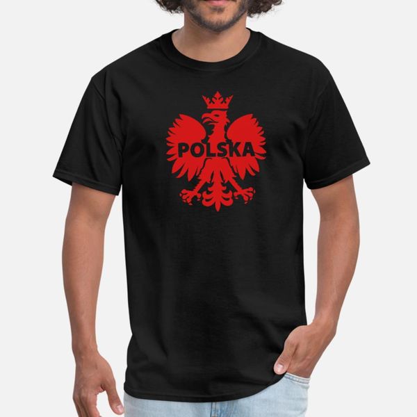 

poland polska eagle t shirt men designing cotton euro size s-3xl cute comfortable spring autumn kawaii shirt