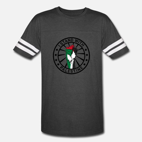 

i stand with palestine palestine gaza t shirt men custom tee shirt round collar vintage fit authentic spring autumn kawaii shirt