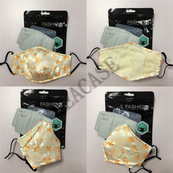 

washable fashion face mask summer facemasks outdoor sunproof dustproof sports mouth cover masks 1lot =1mask+2filters boutique d8603