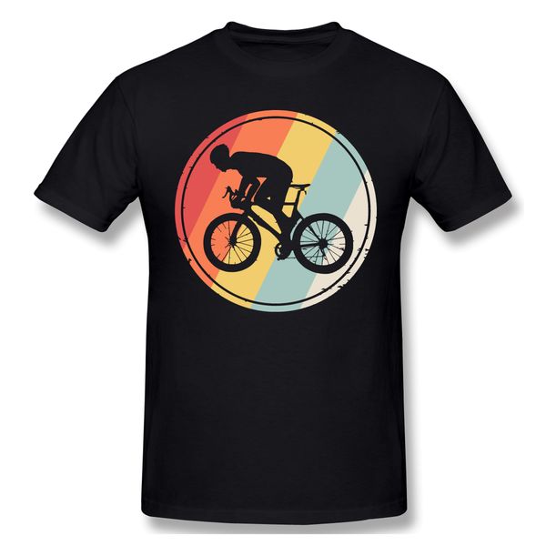 

vintage retro bicycle biking t-shirt men basic tee shirt funny design riding streetwear print homme ing