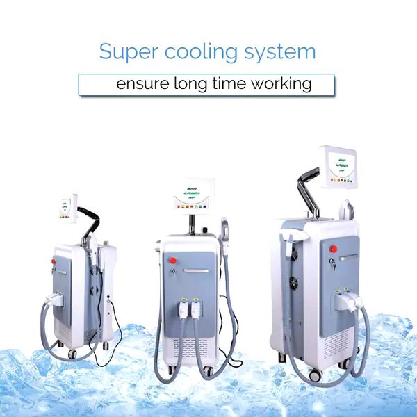 

4 in 1 hair removal health ipl machine 500,000 flash times beauty equipment home use for sale, Black