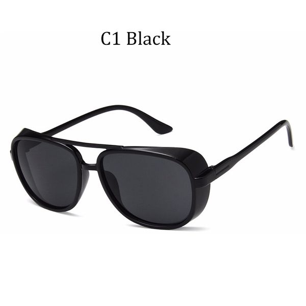 

iron man 3 tony stark sunglasses men rossi coating retro vintage designer sun glasses uv400 oculos masculino gafas de 2146, White;black