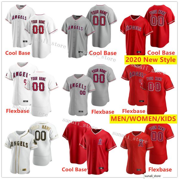 

2020 new men women kids 17 shohei ohtani 5 albert pujols 2 andrelton simmons 27 trout 10 justin upton 37 dylan bundy 42 reid detmers jerseys, Blue;black