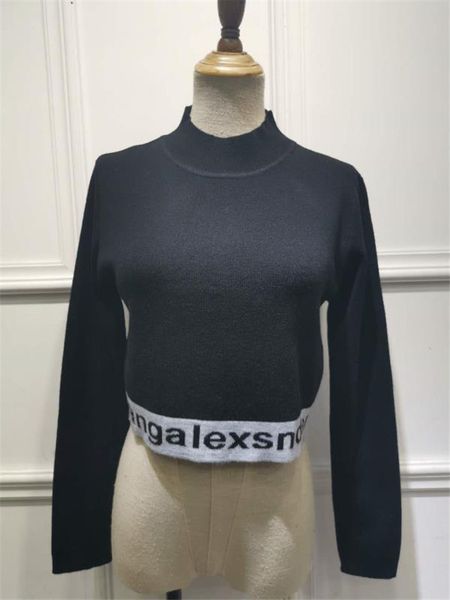 

designer sweater cardigan wsj000 sweaters fashion long sleeve letter print couple sweaters loose pullover classic letter sweate, White;black