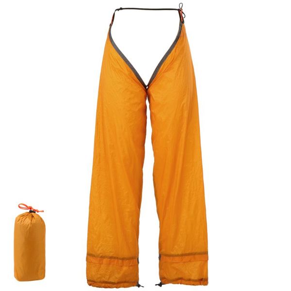 

waterproof pants ultralight two-piece rain pants leg gaiters for winter climbing cycling camping rainwear equipment, Black;green