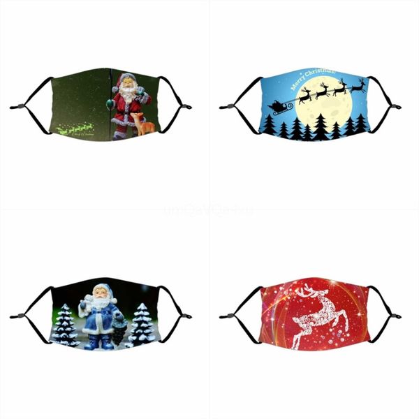 

leopard printed breathing face mask reusable mouth masks breathable mouth muffle anti dust designer printed mask 13 styles cca12127 150 1#47, Black