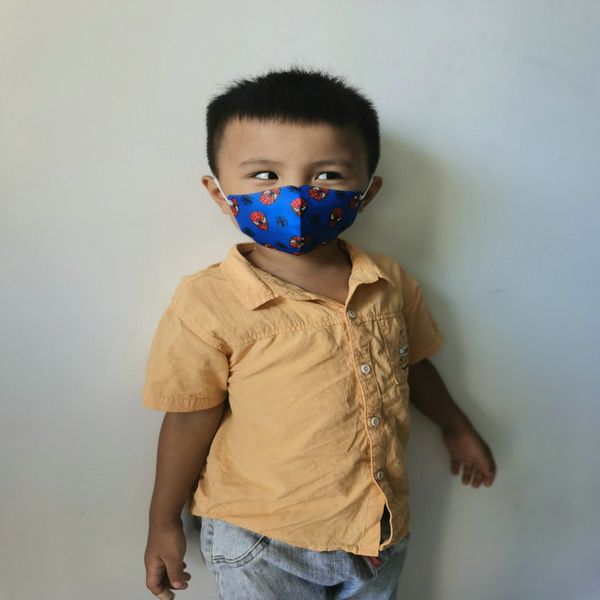 

boy 0 swimming cake years facemask robot 2 mask motorcycle cartoon face bandanas designer character mask to face wfpkn bdehome, Black