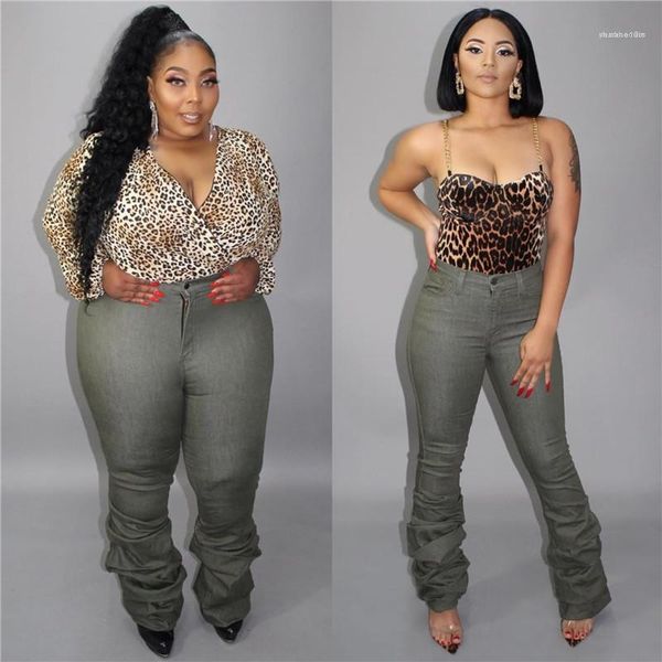 

color printed pencil pants woman designer luxury clothes plus size l-5xl womens designer stacked leggings pants solid, Black;white