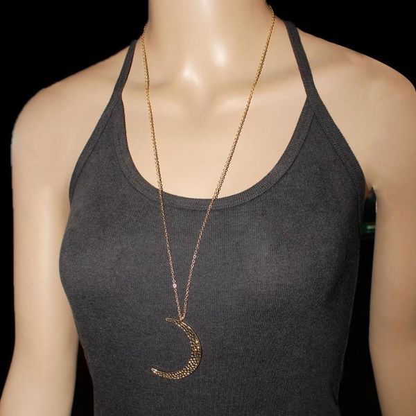 

alaxana tassels necklaces pendants simple style shining sequins necklaces for women charm jewelry xl691, Silver