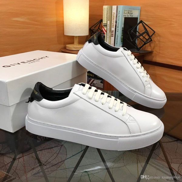 

2020luxury designer fashion men's casual sports shoes, comfortable and versatile casual sports shoe belt box, many colorsas, Red;white