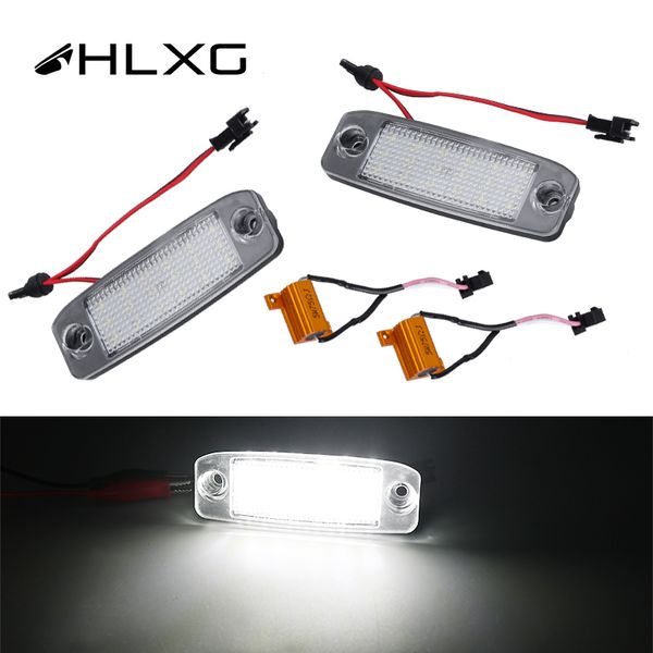 

for sonata yf 10my gf 10 no error led number plate lamp bulb kit white canbus 2pcs auto tail light for kia sportage hlxg