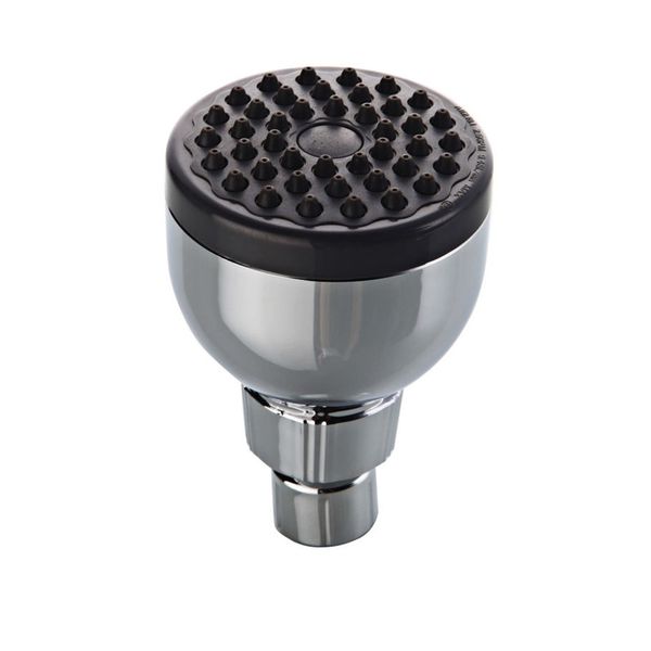 

high pressure round spray shower head abs flow wall mount bathroom