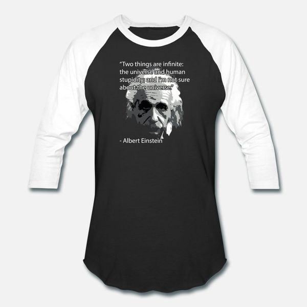 

einstein stupidity quote t shirt men printed cotton plus size 3xl leisure sunlight breathable summer style trend shirt