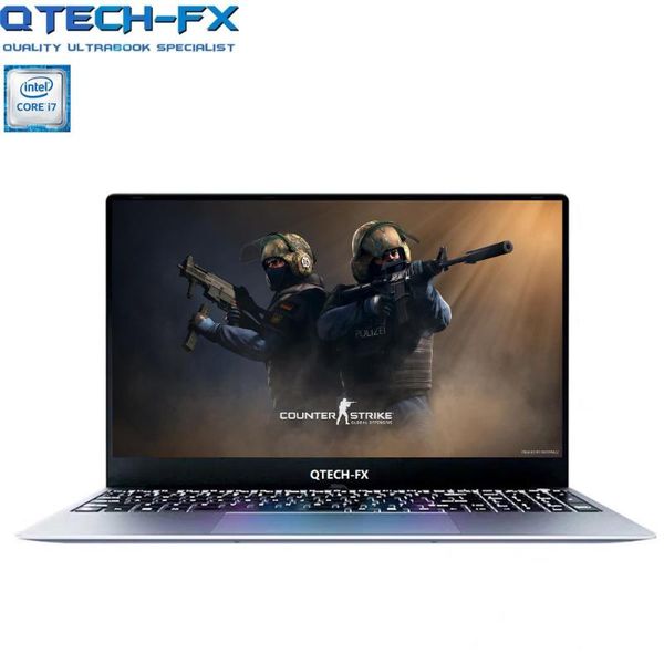 

15.6" ips gaming metal 16gb ram ssd+hdd 1tb big cpu intel windows10 school azerty italian spanish russian keyboard back lit