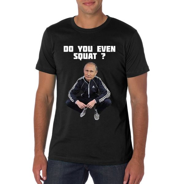 

do you even squat vladimir putin russian russia black t-shirt russian gangster cccp t shirt