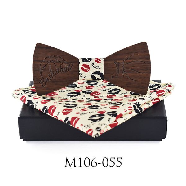 

fashion wood gentleman pocket square broth collar button pattern bow ties handmade butterfly party wooden tie suit, Blue;purple
