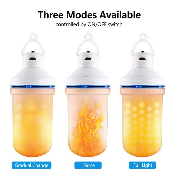 

konesky creative 3 modes outdoor gravity sensor flame lights e27 led effect fire light bulb flickering emulation lamp ac85v265v