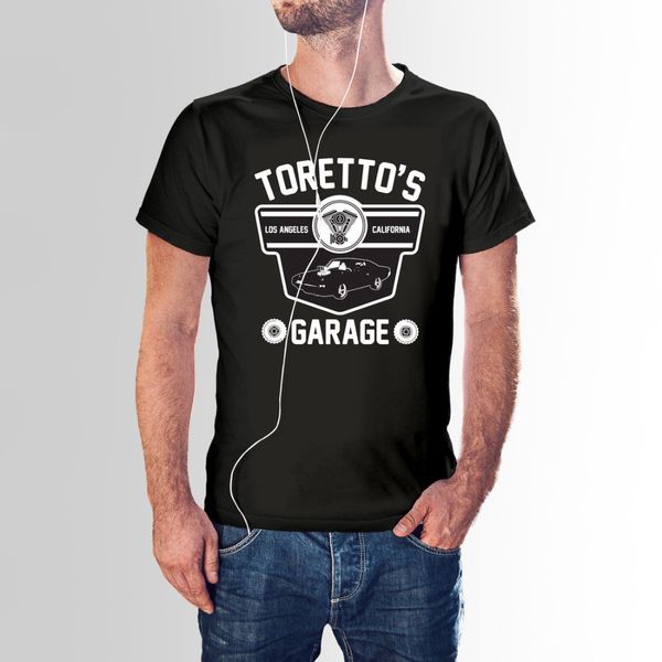

torettos garage inspired by fast and furious printed 2019 new fashion design men brand cotton printed t shirts