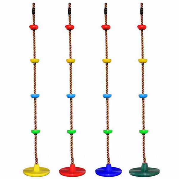 

kids climbing rope swing disc climbing rope children kids garden swing playground backyard outdoor swing gadgets zza2350 ocean shipping