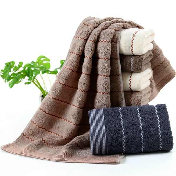 

75 x 35cm hand towel 100% microfiber towel woven hair plain dyed face for home
