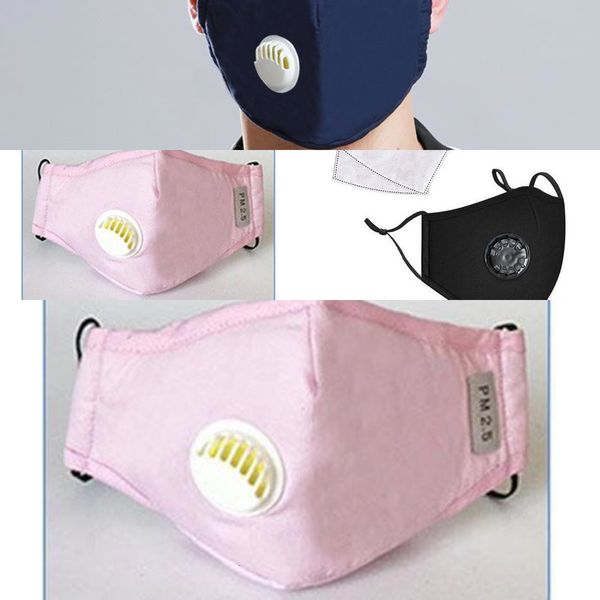 

100pcs designer adjusable masks masks reusable face cotton pm2.5 protective 2pcs 5layers f i50z 3py0