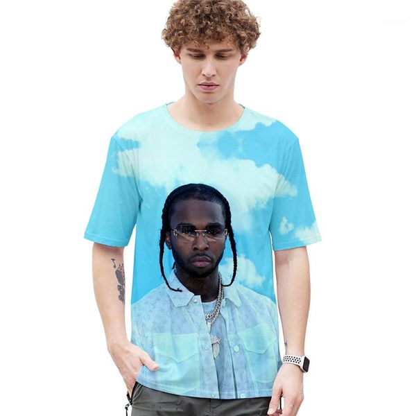 

hip hop casual 3d printed short sleeveld pullover tshirts fashion mens women tees pop rapper designer tshirts mens women, White;black