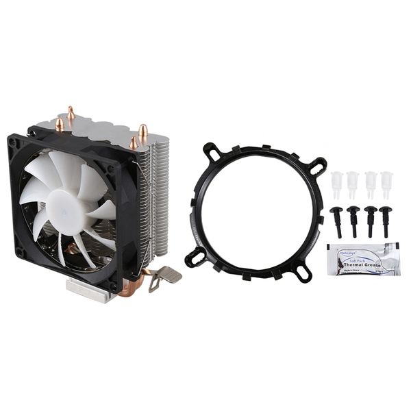 

xueyufengshen cpu cooler 2 pure copper heat pipe cooling towers cooling system 9cmcpu fan cpu radiator for amd