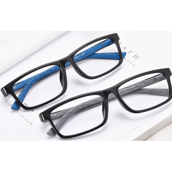 

reven jate tungsten optical spectacles eyewear fatigue eyeglasses glasses frame oculos de grau men and women 3007, Black