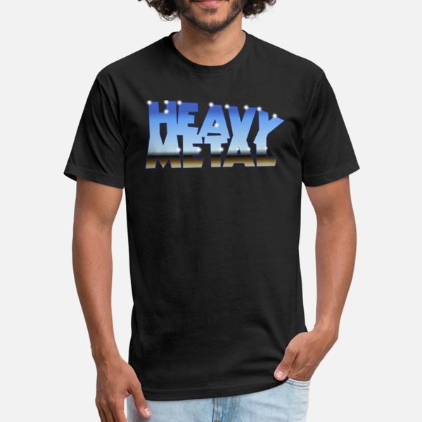 

heavy metal t shirt men custom tee shirt plus size 3xl trend loose building summer style pattern shirt