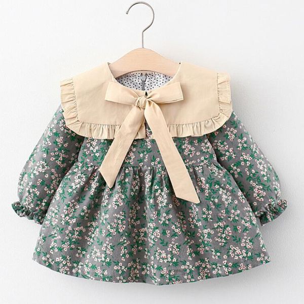 

halilo christmas toddler dresses for girls spring autumn floral kids clothes princess 1st birthday dress for baby girl, Red;yellow