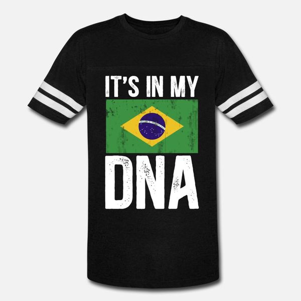 

бразилия флаг это в моей днк тенниска мужчин дизайнерские футболка круглый воротник семейный graphic аутентичные spring стандартная рубашка
