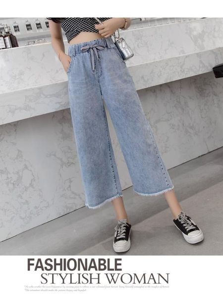 

jujuland 2020 clothes ladies high waist female boyfriend jeans for women trousers pants denim ripped jean woman plus size 3231, Blue
