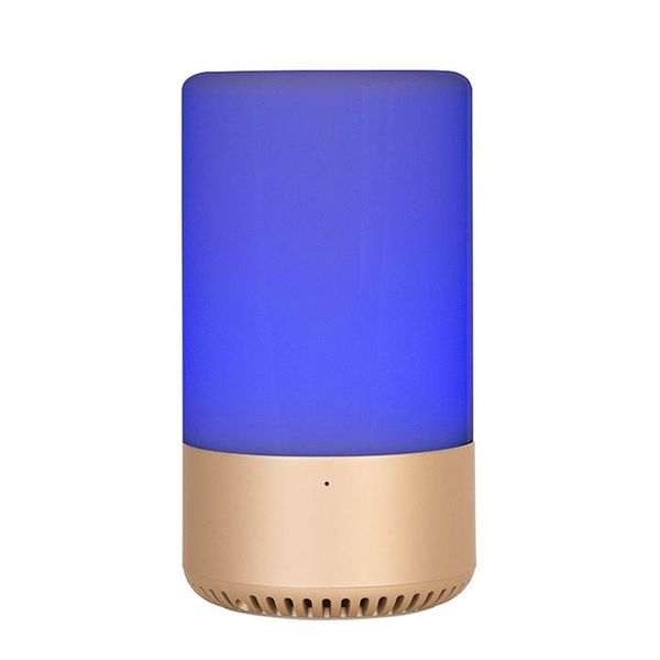 

cgjxsapp /touch control wireless bluetooth speaker home speaker tf card aux originality speaker rgb emotional escort music bulb led table la