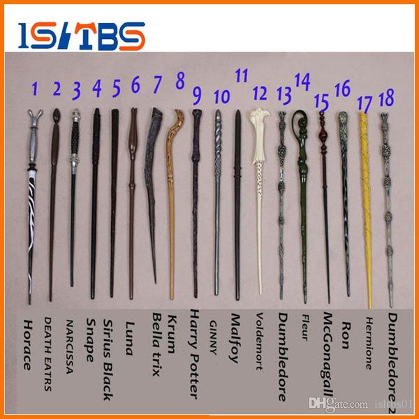 

harry potter magical wand dumbledore hogwarts wands cosplay wand hermione voldemort magic wand in gift box 36cm 19 designs