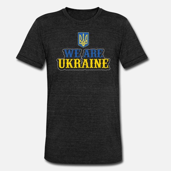 

we are ukraine gift idea t shirt men printing tee shirt euro size s-3xl cool loose funny casual summer normal shirt