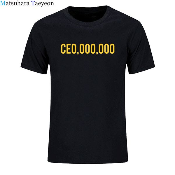 

новые 2020 лето забавные футболки ce0,000,000 печать футболка мужчины предприниматель hustle ceo millionaires короткий рукав хлопок tshirt