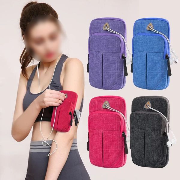 

outdoor running fitness arm bag mobile phone arm bag large capacity rrist handbag runnning phone holder