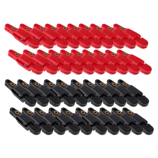 

40x snap release clip for weight planer board offshore fishing red+black