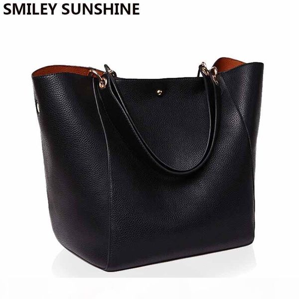 

real genuine leather women shoulder bag leather handbag female big tote ladies hand bags for women 2019