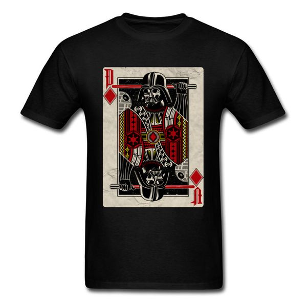 

mens fashion casual tee-shirt new t shirt darth vader tarot tshirt playing cards game t-shirt men sweatshirt