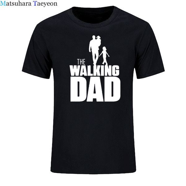 

casual the walking dad party t shirt novelty funny tshirt mens clothing short sleeve camisetas t-shirt clothing
