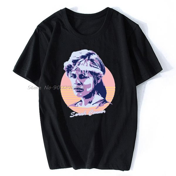 

men t-shirt sarah connor(3) tshirt women t shirt men cotton tees hip hop harajuku streetwear