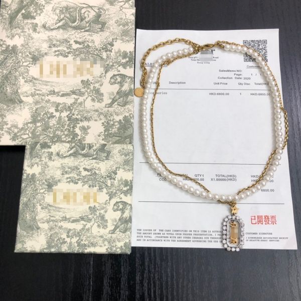 

women necklace 2020 new with box sell fashion beautiful luxury 071205, Silver