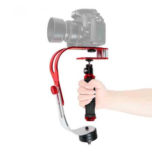 

bow stabilizer anti-shake handheld camera stabilizers durable dslr & dv video mobile motion steadicam aluminum alloy 2 colors