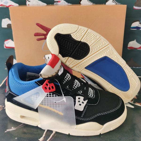

2020 union 4 jumpman 4s iv la womens basketball shoes sports sneakers trainers outdoor brigade blue pink black lemon venom des chaussures