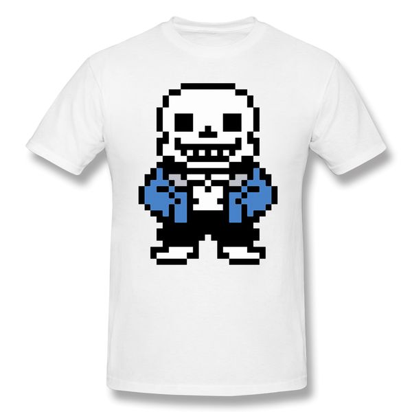 

sans t-shirt men basic tee shirt забавный дизайн undertale streetwear печать homme top бесплатная доставка