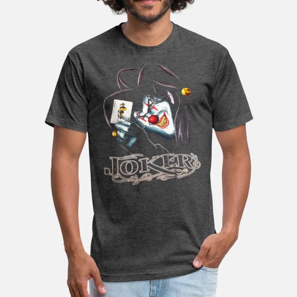 

joker wild urban t shirt men character tee shirt crew neck family fitness comical summer unique shirt